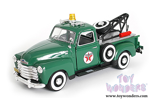 Gearbox Texaco -  Chevy 3100 Tow Truck (1950, 1/43 scale diecast model, Green) 57114