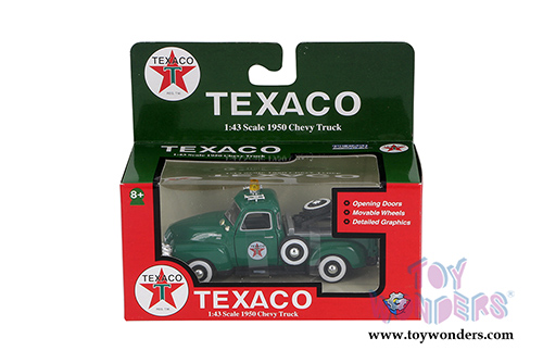 Gearbox Texaco -  Chevy 3100 Tow Truck (1950, 1/43 scale diecast model, Green) 57114