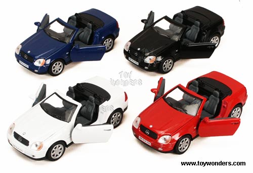 Superior - Mercedes Benz SLK 230 Convertible (1996, 1/28 scale diecast model car, Asstd.) 5738D