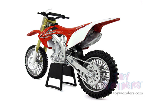 New Ray - Honda CRF250R Dirt Bike (2012, 1/12 scale diecast model bike, White/Red) 57463