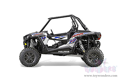 New Ray - Polaris RZR XP 1000 Dune Buggy (1/18 scale diecast model bike, White) 57593A