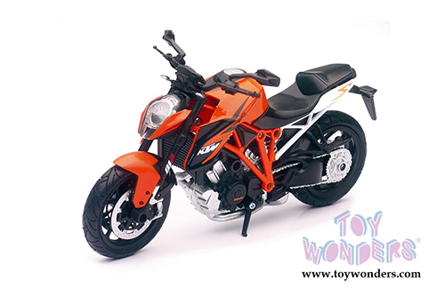 New Ray - KTM 1290 Superduke R Bike Motorcycle (2016, 1/12 scale diecast model bike, Orange) 57653