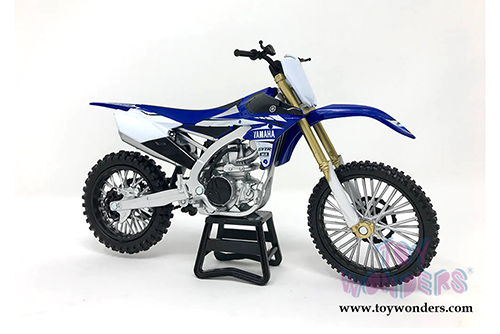 New Ray - Yamaha YZ450F Dirt Bike (2017, 1/12 scale diecast model bike, Blue) 57983