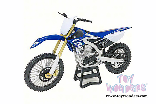 New Ray - Yamaha YZ450F Dirt Bike (2017, 1/12 scale diecast model bike, Blue) 57983