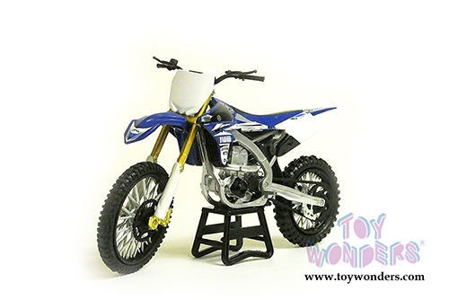 New Ray - Yamaha YZ450F Dirt Bike (2017, 1/12 scale diecast model bike, Blue) 57983