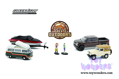 Greenlight Dioramas - The Great Outdoors (1/64 scale diecast/plastic model, Asstd.) 58056