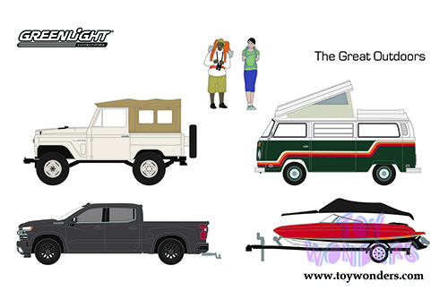 Greenlight Dioramas - The Great Outdoors (1/64 scale diecast/plastic model, Asstd.) 58056