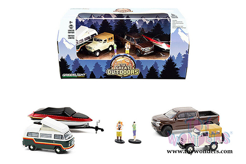 Greenlight Dioramas - The Great Outdoors (1/64 scale diecast/plastic model, Asstd.) 58056