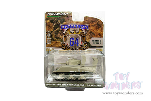 Greenlight - Battalion 64 Series 2 (1/64 scale diecast model car, Asstd.) 61020/48