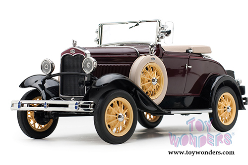 Sun Star Ford Classic - Ford Model A Roadster (1931, 1/18 scale diecast model car, Ford Maroon) 6124M