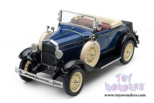 Sun Star Ford Classic - Ford Model A Roadster (1931, 1/18 scale diecast model car, Riviera Blue) 6125BU
