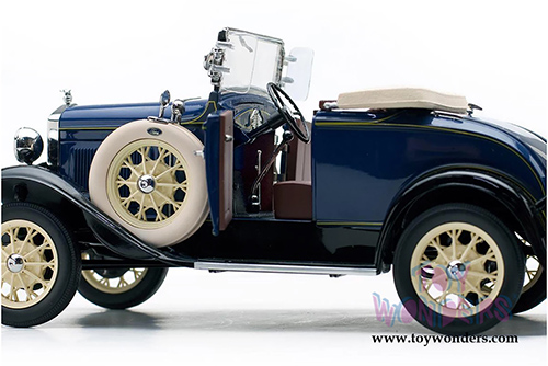 Sun Star Ford Classic - Ford Model A Roadster (1931, 1/18 scale diecast model car, Riviera Blue) 6125BU