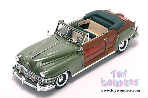 Sun Star USA - Chrysler Town & Country Convertible (1948, 1/18 scale diecast model car, Heather Green) 6142