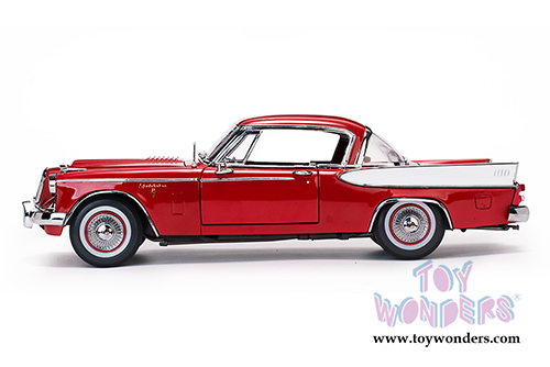 Sun Star USA - Studebaker Golden Hawk Hardtop (1957, 1/18 scale diecast model car, Apache Red) 6153
