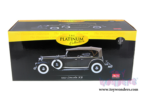 Sun Star Platinum - Lincoln KB Top Up (1932, 1/18 scale diecast model car, Chicle Drab) 6160