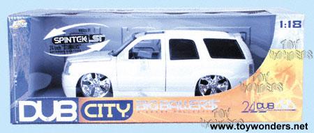 Jada Toys Dub City - Cadillac Escalade (2002, 1:18, White) 63102