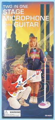 Stage Microphone & Guitar 6328