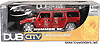 Show product details for Jada Toys Dub City - Hummer H2 SUV (1:18, Red) 63362