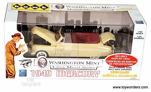 Hawk Washington Mint - Mercury Coupe Convertible (1949, 1:24, Yellow) 66007YL