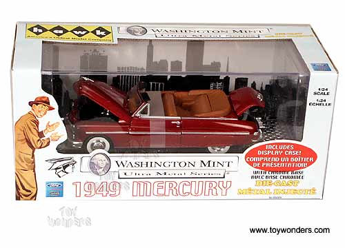 Hawk Washington Mint - Mercury Coupe Convertible (1949, 1:24, Red) 66009R