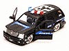Show product details for Jada Toys Heat - Cadillac Escalade SUV Police (2002, 1:24, Black) 6631