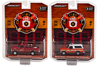 Show product details for Greenlight - Fire & Rescue Series 3 (1/64 scale diecast model car, Asstd.) 67030/48