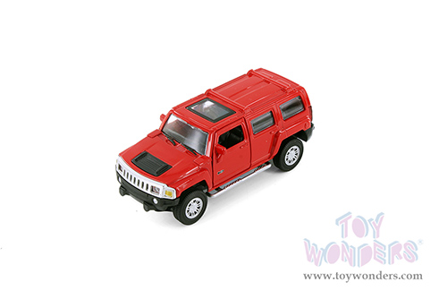 Showcasts® Collectibles - Hummer H3 (1/43 scale diecast model car, Asstd.) 67401D MAP: $6.49