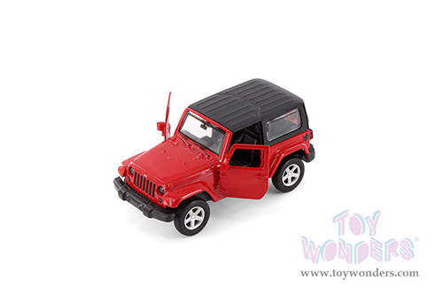 Showcasts® Collectibles - Jeep® Wrangler (1/43 scale diecast model car, Asstd.) 67425D MAP: $6.49