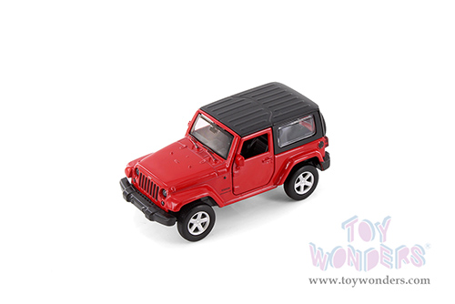 Showcasts® Collectibles - Jeep® Wrangler (1/43 scale diecast model car, Asstd.) 67425D MAP: $6.49
