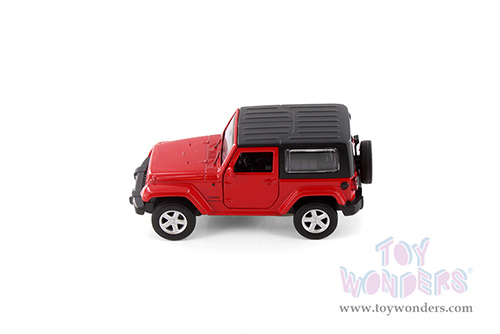 Showcasts® Collectibles - Jeep® Wrangler (1/43 scale diecast model car, Asstd.) 67425D MAP: $6.49