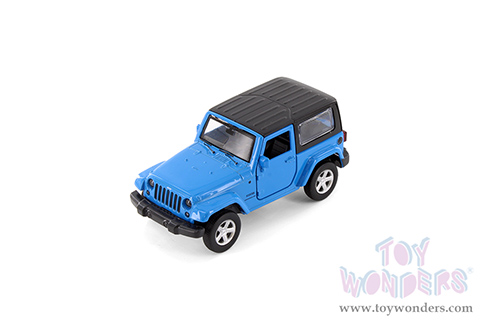 Showcasts® Collectibles - Jeep® Wrangler (1/43 scale diecast model car, Asstd.) 67425D MAP: $6.49