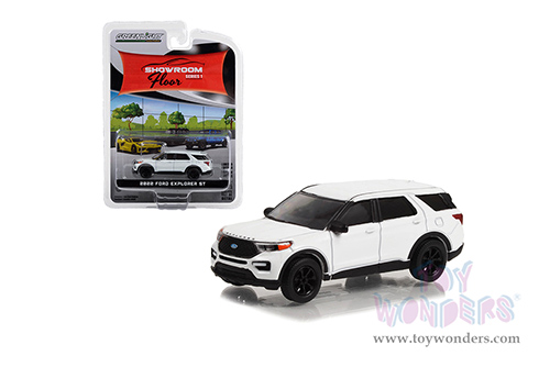 Greenlight - Showroom Floor Series 1 | Ford Explorer ST (2022, 1/64 scale diecast model car, Star White) 68010D/48