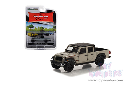 Greenlight - Showroom Floor Series 1 | Jeep&reg; Gladiator Mojave (2022, 1/64 scale diecast model car, Sting Gray) 68010E/48