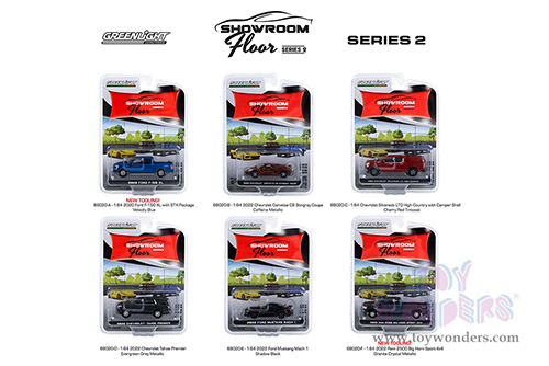Greenlight - Showroom Floor Series 2 (1/64 scale diecast model car, Asstd.) 68020/48