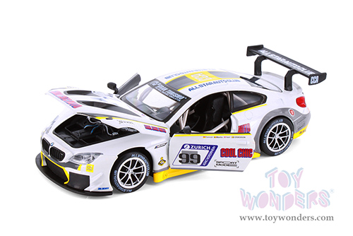 Showcasts® Collectibles - BMW M6 GT3 MCC #99 and MCC #1 (1/24 scale diecast model car, Asstd.) 68178D MAP: $19.99