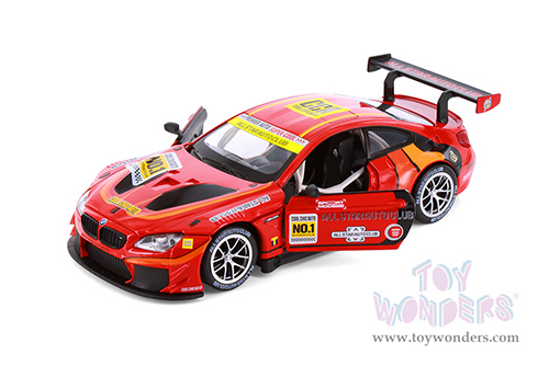 Showcasts® Collectibles - BMW M6 GT3 MCC #99 and MCC #1 (1/24 scale diecast model car, Asstd.) 68178D MAP: $19.99