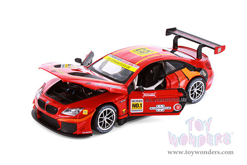 Showcasts® Collectibles - BMW M6 GT3 MCC #99 and MCC #1 (1/24 scale diecast model car, Asstd.) 68178D MAP: $19.99