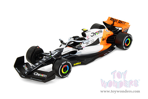 Showcasts® Collectibles - McLaren MCL60 F1 #81 Oscar Piastri & #4 Lando Norris "Grand Prix" (2023) Assorted (1/24 scale diecast model car, Asstd.) 68210/11D MAP: $19.99