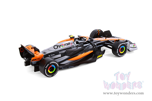 Showcasts® Collectibles - McLaren MCL60 F1 #81 Oscar Piastri & #4 Lando Norris "Grand Prix" (2023) Assorted (1/24 scale diecast model car, Asstd.) 68210/11D MAP: $19.99