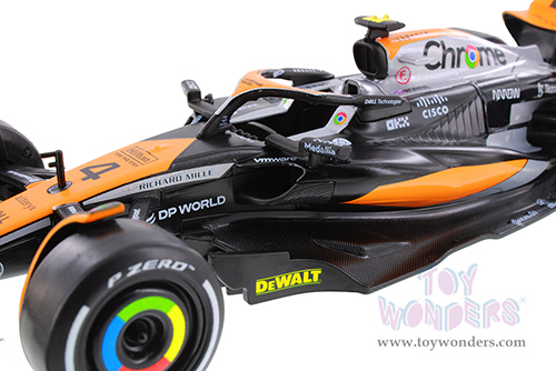 Showcasts® Collectibles - McLaren MCL60 F1 #81 Oscar Piastri & #4 Lando Norris "Grand Prix" (2023) Assorted (1/24 scale diecast model car, Asstd.) 68210/11D MAP: $19.99