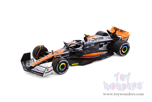 Showcasts® Collectibles - McLaren MCL60 F1 #81 Oscar Piastri & #4 Lando Norris "Grand Prix" (2023) Assorted (1/24 scale diecast model car, Asstd.) 68210/11D MAP: $19.99