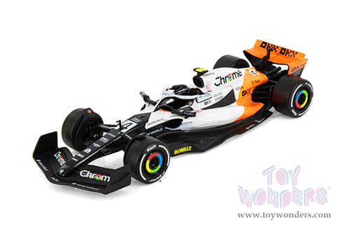 Showcasts® Collectibles - McLaren MCL60 F1 #81 Oscar Piastri & #4 Lando Norris "Monaco GP" (2023) (1/24 scale diecast model car, Asstd.) 68210D MAP: $19.99