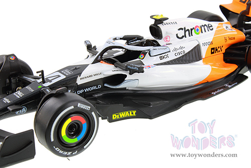 Showcasts® Collectibles - McLaren MCL60 F1 #81 Oscar Piastri & #4 Lando Norris "Monaco GP" (2023) (1/24 scale diecast model car, Asstd.) 68210D MAP: $19.99