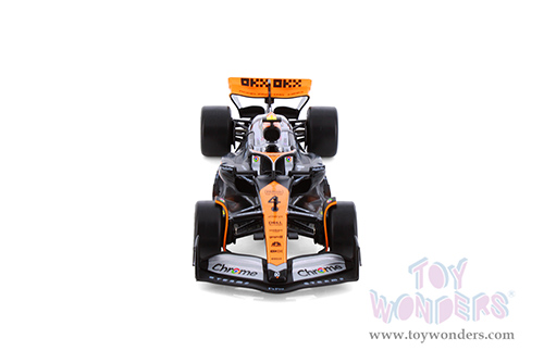 Showcasts® Collectibles - McLaren MCL60 F1 #81 Oscar Piastri & #4 Lando Norris "British GP" (2023) (1/24 scale diecast model car, Asstd.) 68211D MAP: $19.99
