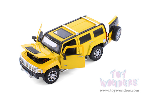 Showcasts® Collectibles - Hummer H3 (1/24 scale diecast model car, Asstd.) 68240D MAP: $19.99