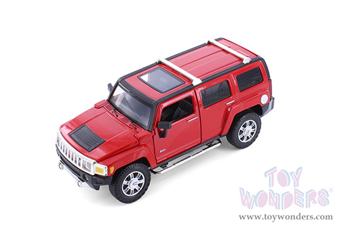 Showcasts® Collectibles - Hummer H3 (1/24 scale diecast model car, Asstd.) 68240D MAP: $19.99