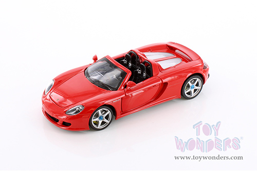 Showcasts® Collectibles - Porsche Carrera GT (1/24 scale diecast model car, Red) 68242R MAP: $22.99