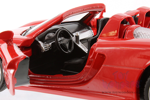 Showcasts® Collectibles - Porsche Carrera GT (1/24 scale diecast model car, Red) 68242R MAP: $22.99