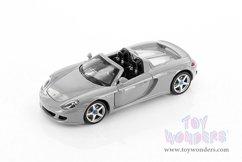 Showcasts® Collectibles - Porsche Carrera GT (1/24 scale diecast model car, Silver) 68242SV MAP: $22.99