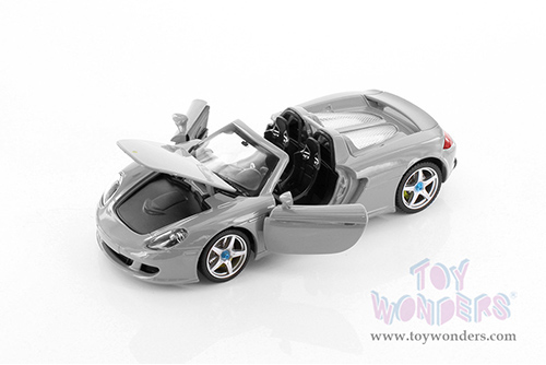 Showcasts® Collectibles - Porsche Carrera GT (1/24 scale diecast model car, Silver) 68242SV MAP: $22.99
